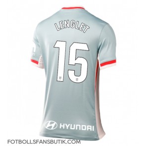 Atletico Madrid Clement Lenglet #15 Replika Bortatröja Damer 2024-25 Kortärmad